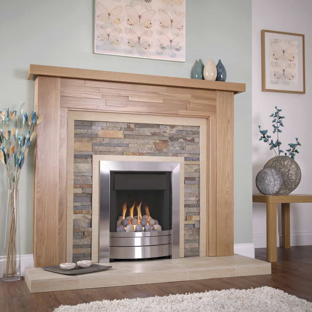 Gas Fire - Corda Plus Pebble